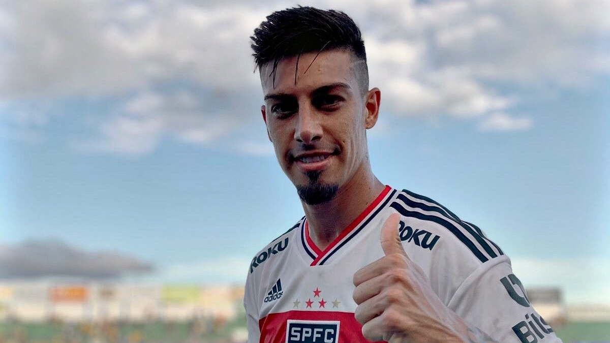 Emiliano Rigoni, atacante do São Paulo FC