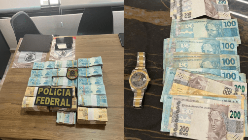 A corporação informou que cumpre, na capital paulista, cinco mandados de prisão temporária, dez mandados judiciais de busca e apreensão, sequestro de valores e bloqueio de bens