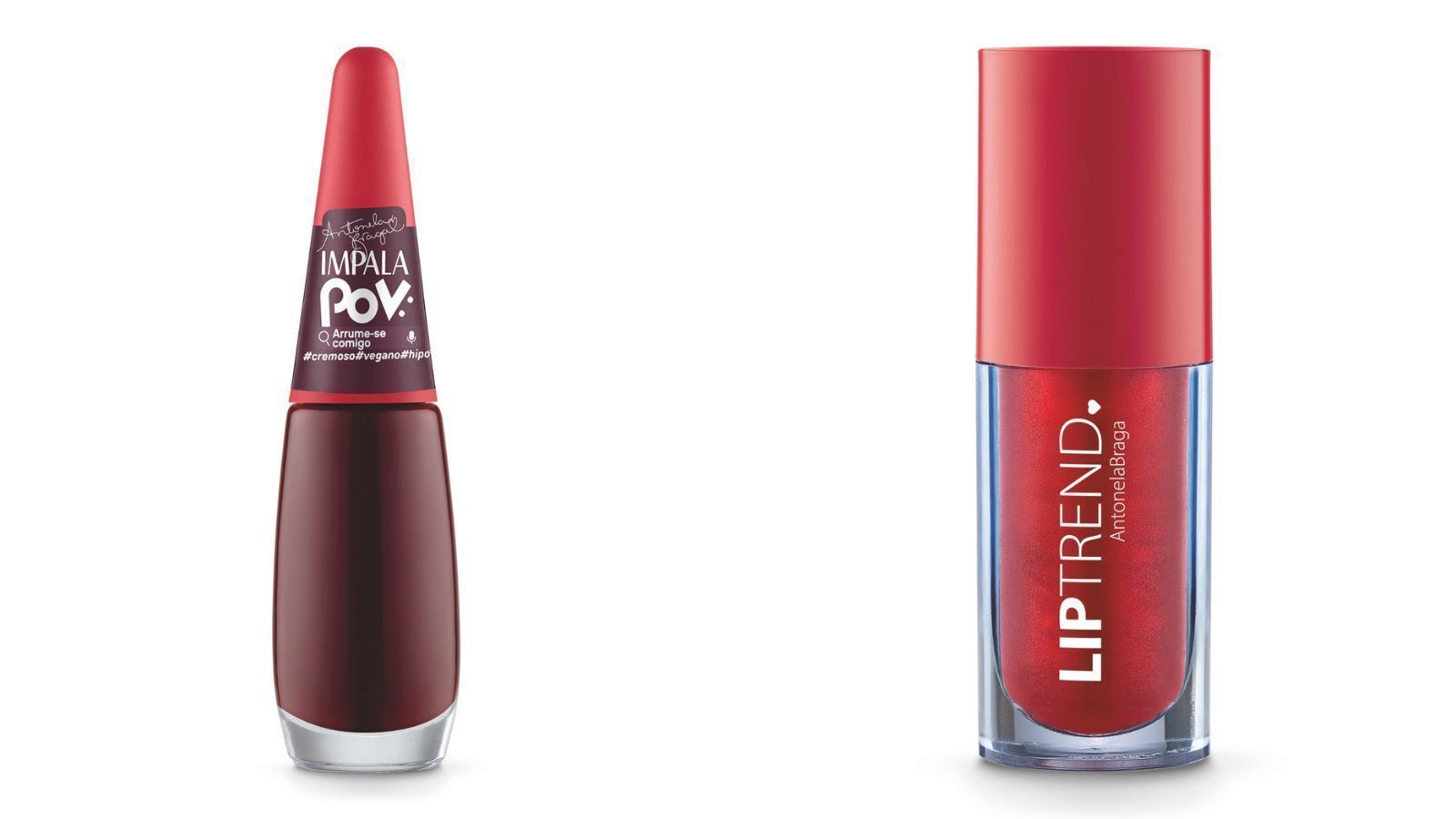 Conheça nova coleção "POV", que combina esmalte e gloss labial