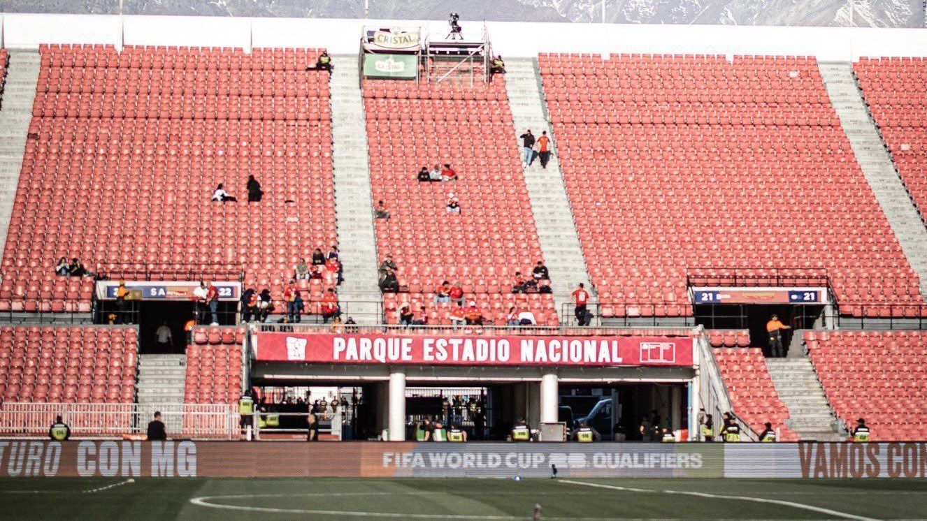 Estádio Nacional do Chile, em Santiago