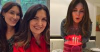 Fátima Bernardes comemora aniversário de 63 anos com a família; veja foto
