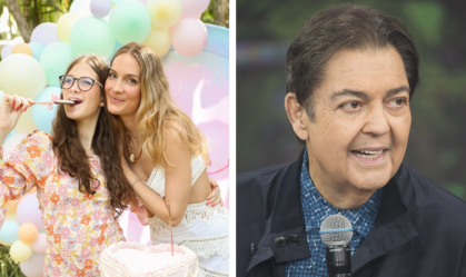 Antes de morrer, filha de Schynaider Moura inspirou Faustão com transplante