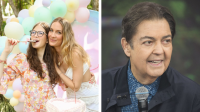 Quem foi a filha de Schynaider, que inspirou Faustão a fazer transplante