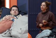 "A Fazenda": Dudu e Gabily se estranham por camas: "Desaforadinho"