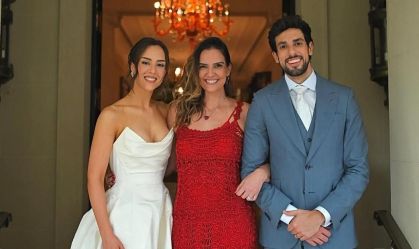 Esposa de Faustão homenageia Lara Silva, filha do apresentador, após casamento