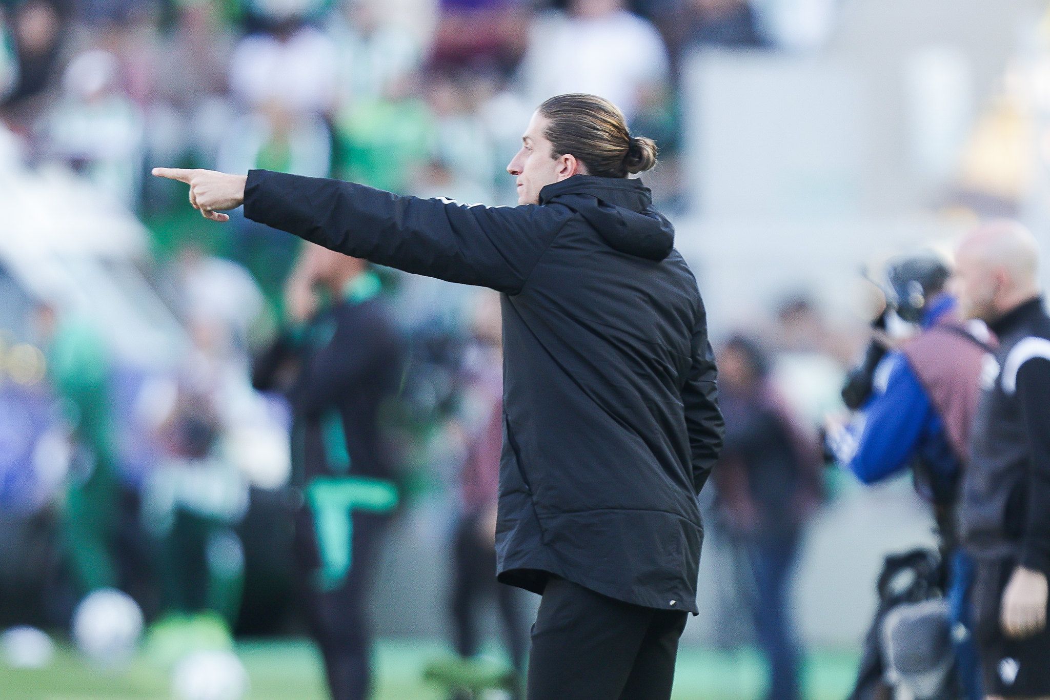 Filipe Luís em Juventude x Flamengo, pelo Campeonato Brasileiro