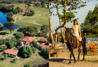 Fazenda onde avião caiu em MS foi cenário da novela Pantanal
