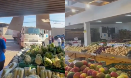 Vídeo: motorista bêbado invade sacolão após briga no ABC Paulista