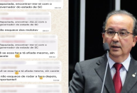 Operação mira suspeitos de ameaçarem governador de SC de morte