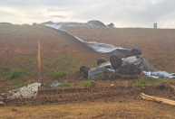 Vídeo: carro capota após temporal devastar fábrica da Toyota em Porto Feliz