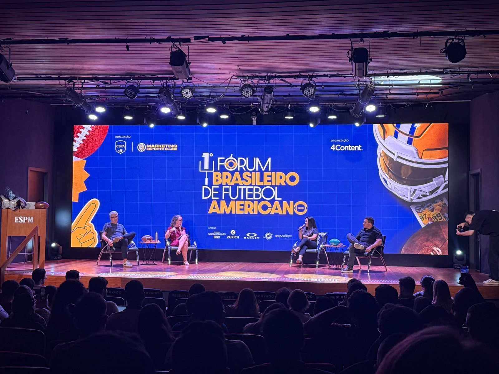 1° Fórum Brasileiro de Futebol Americano na ESPM