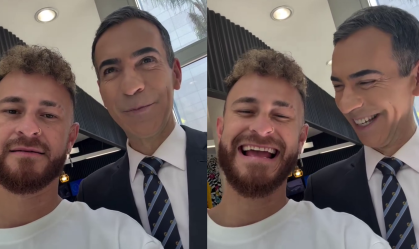 César Tralli testa "boa noite" para "Jornal Nacional" após saída de Bonner