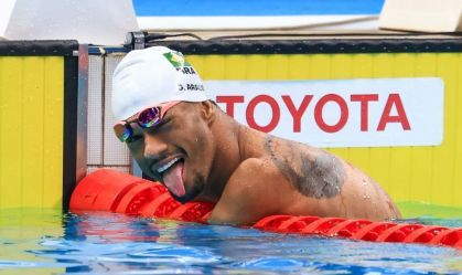 Gabrielzinho conquista tricampeonato no Mundial de Natação Paralímpica