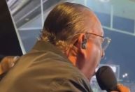 Galvão Bueno repreende Neto em narração de gol do Corinthians; veja vídeo