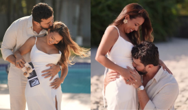 Vanessa e Léo, de "Casamento às Cegas", anunciam gravidez do 1º filho