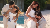 Vanessa e Léo, de "Casamento às Cegas", anunciam gravidez do 1º filho