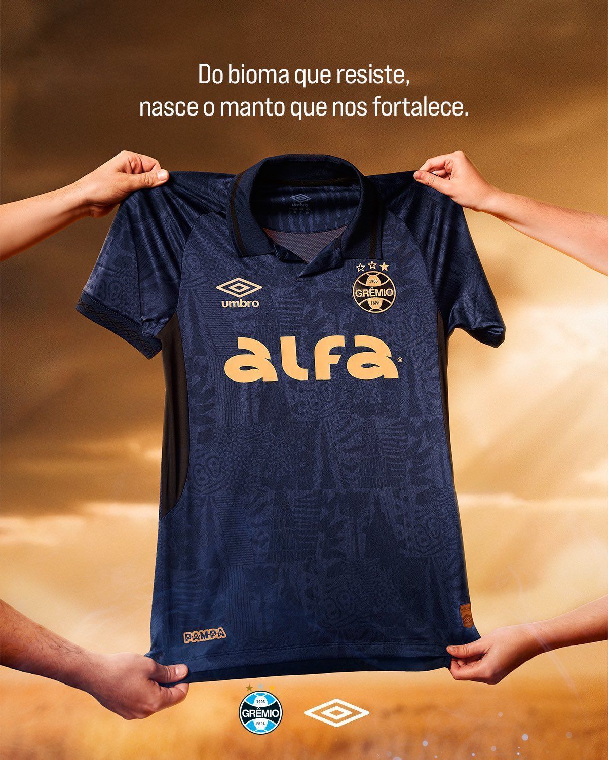 Novo terceiro uniforme do Grêmio