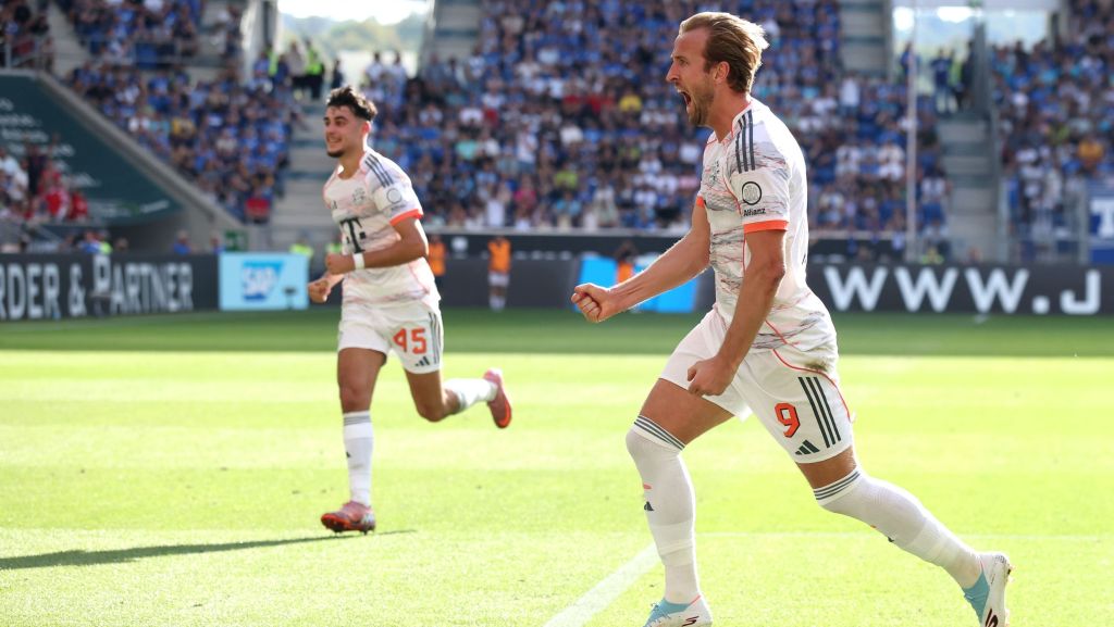 Harry Kane fez hat-trick contra o Hoffenheim