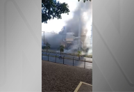 Vídeo: incêndio atinge fábrica da Nestlé no interior de SP