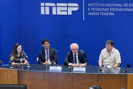 Coletiva do MEC e do Inep para divulgar dados do Censo da Educação Superior de 2024