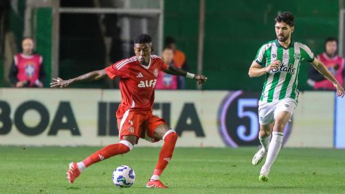 Lance de Juventude x Inter, pelo Brasileirão