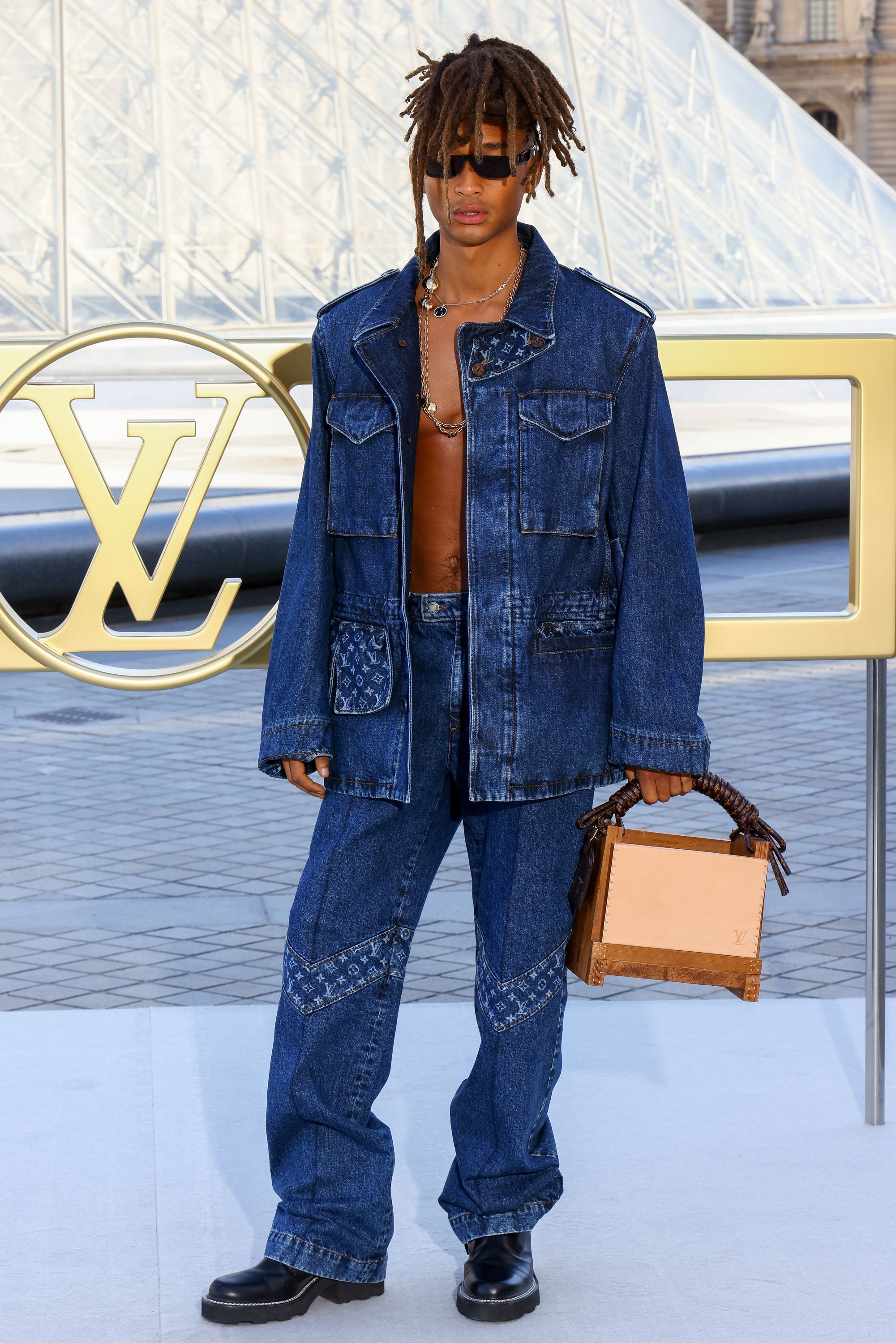 Jaden Smith na Semana de Moda de Paris • Marc Piasecki/WireImage