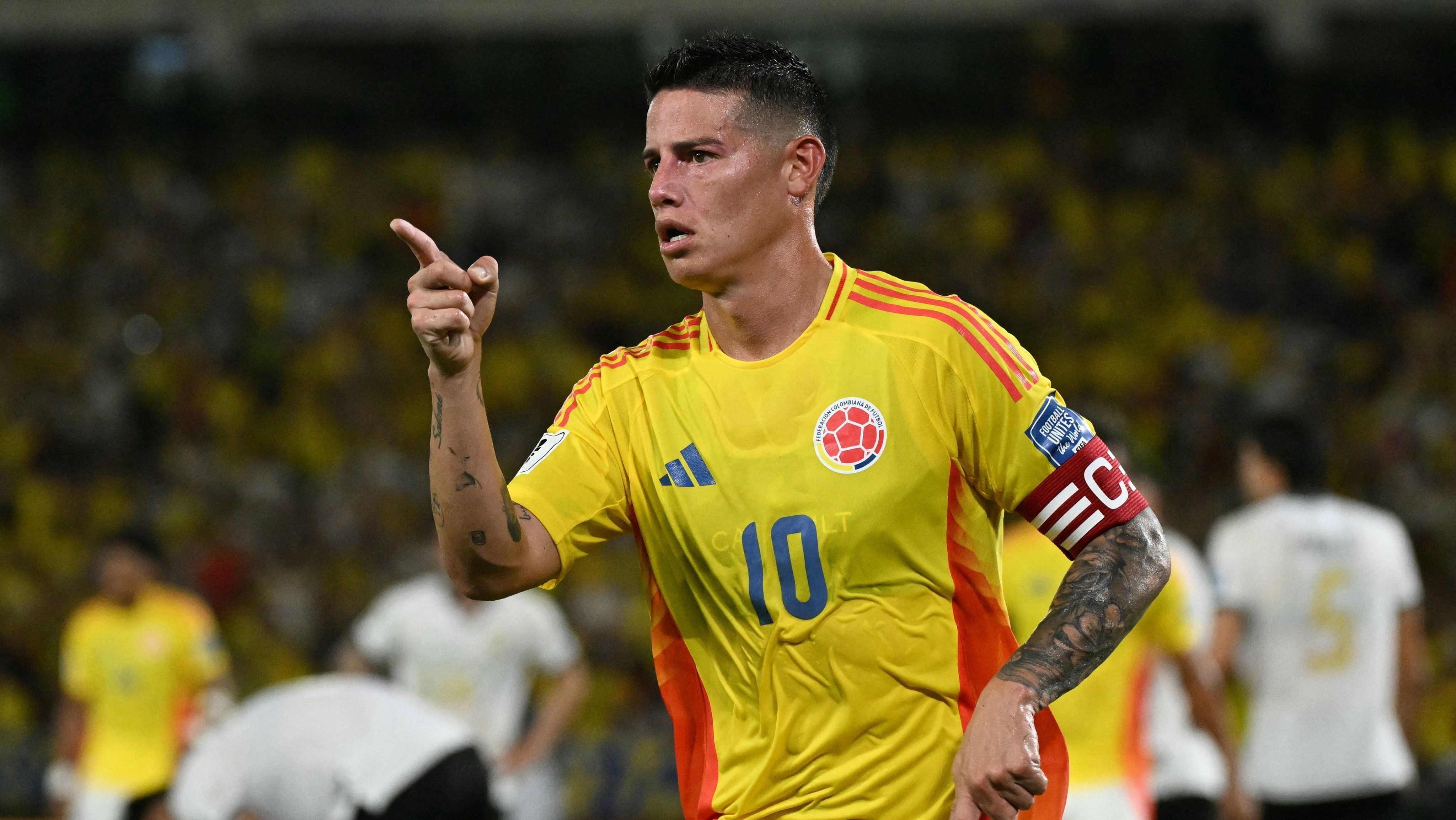 James Rodríguez, craque da Colômbia