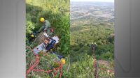 Turista mineira sofre acidente durante voo de paraglider em morro no RS
