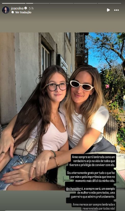 João Silva lamenta morte de Anne Marie • Instagram/João Silva