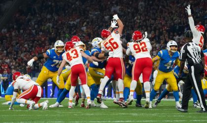 Duelo entre Los Angeles Chargers e Kansas City Chiefs, pela NFL