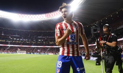Julián Alvarez marca três, e Atlético de Madrid vence o Rayo pela La Liga