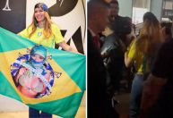 Karol G conhece tradicional bar de São Paulo; veja como foi