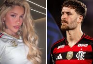 Karoline Lima diz não "pagar de superada" após boato de fim com Léo Pereira