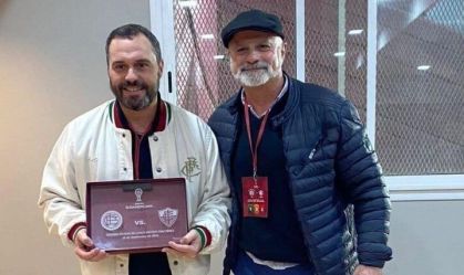 Lanús erra escudo do Fluminense em homenagem ao clube carioca; veja