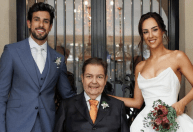 Lara Silva, filha de Faustão, atualiza estado de saúde do pai