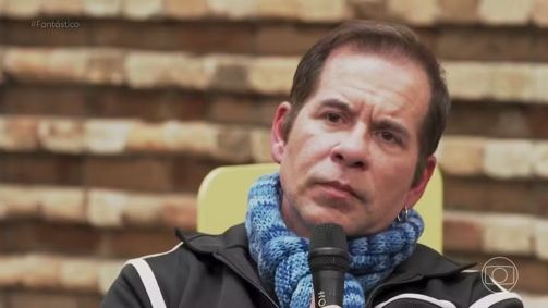 Leandro Hassum participou do quadro "Pode Perguntar", do Fantástico, no domingo (31)