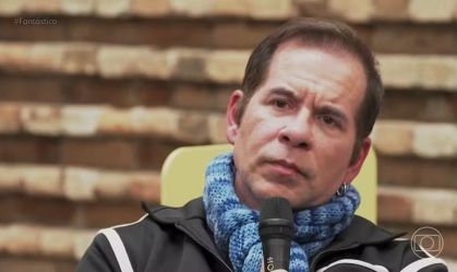 Leandro Hassum participou do quadro "Pode Perguntar", do Fantástico, no domingo (31)