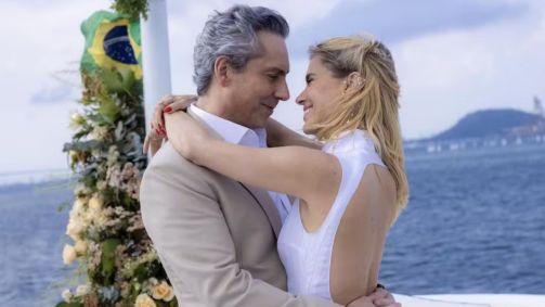 Leila e Marco Aurélio se casam em "Vale Tudo"