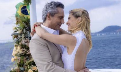 Leila e Marco Aurélio se casam em "Vale Tudo"