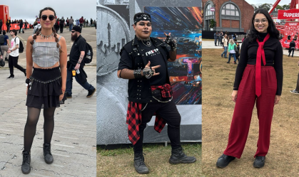 The Town: fãs apostam no look preto em dia de shows de rock