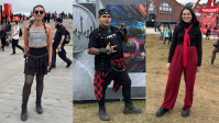 The Town: fãs apostam no look preto em dia de shows de rock