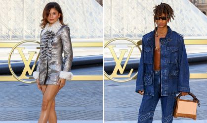 Zendaya e mais estrelas vão a desfile da Louis Vuitton em Paris