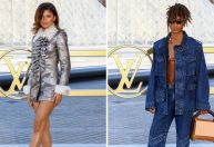 Zendaya e mais estrelas vão a desfile da Louis Vuitton em Paris