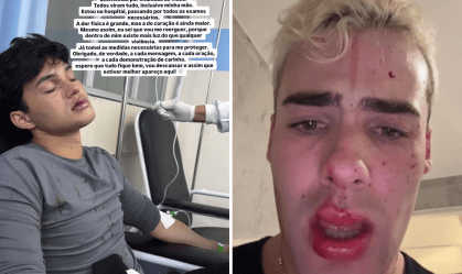 Agressão, separação: Luan Alencar e Caio Cerqueira trocam socos em Paris