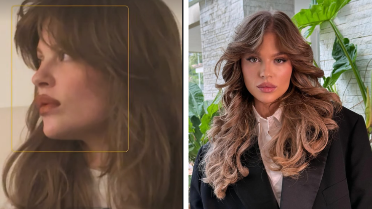 Luísa Sonza exibe fios mais escuros e franjinha • Instagram/ Luisa Sonza