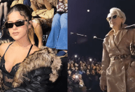 Maisa registra Meryl Streep em desfile caracterizada como Miranda; veja
