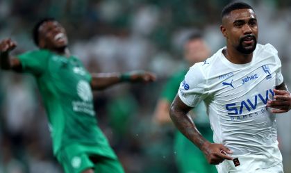 Malcom brilha, mas Al-Ahli busca empate heroico contra Al-Hilal; veja gols