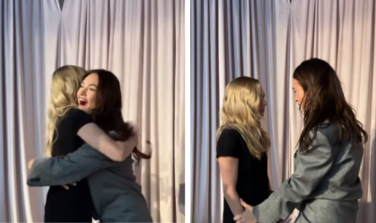 Atrizes de "Mamma Mia!" se emocionam ao se reencontrarem; assista