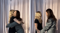 Atrizes de "Mamma Mia!" se emocionam ao se reencontrarem; assista
