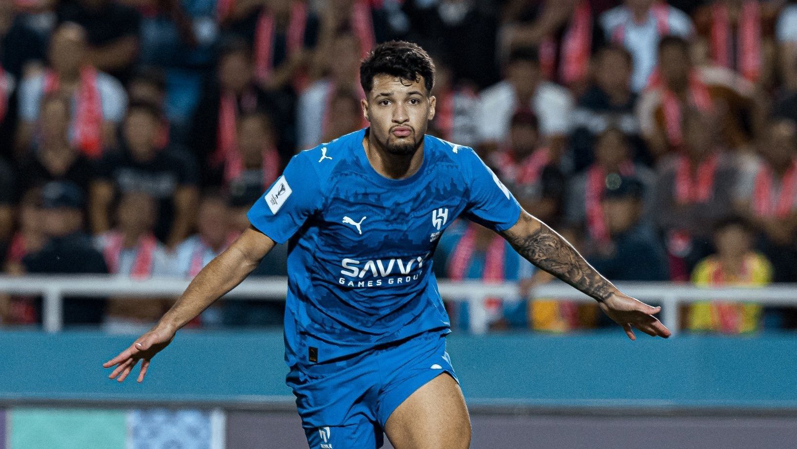 Marcos Leonardo marcou gol da vitória do Al-Hilal na Champions da Ásia